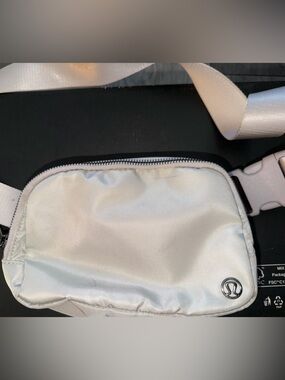lululemon athletica Small Silver Mini Belt Bag